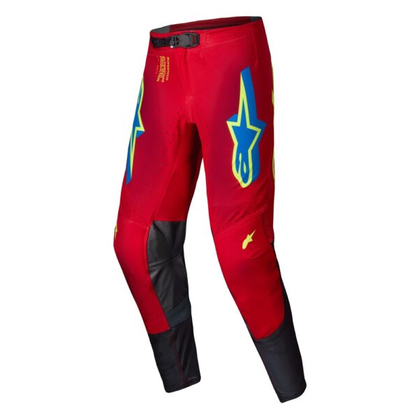 Supertech Maker Pants Bright Red/Yellow Fluoro