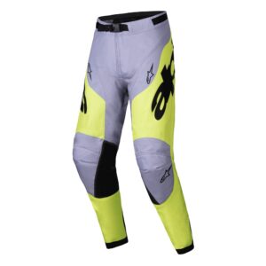 Racer Veil Pants Gray/Yellow Fluoro