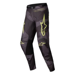 Racer Hollow Pants Dark Camo/Yellow Fluoro