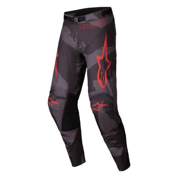 Racer Hollow Pants Gray Camo/Orange Fluoro