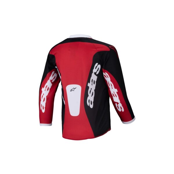 Kids Racer Veil Jersey Black/Bright Red