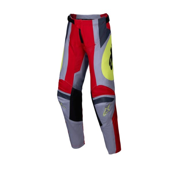 Youth Racer Melt Pants Bright Red/Gray