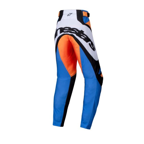 Youth Racer Melt Pants Orange/Blue