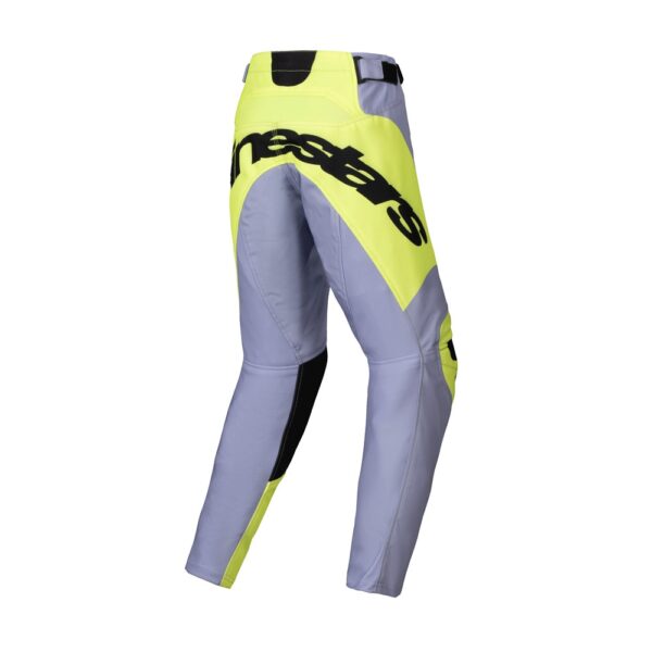 Youth Racer Veil Pants Gray/Yellow Fluoro