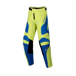 Youth Racer Veil Pants Yellow Fluoro/Blue