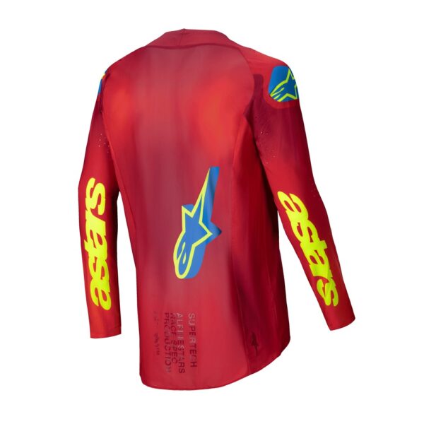 Supertech Maker Jersey Bright Red/Yellow Fluoro