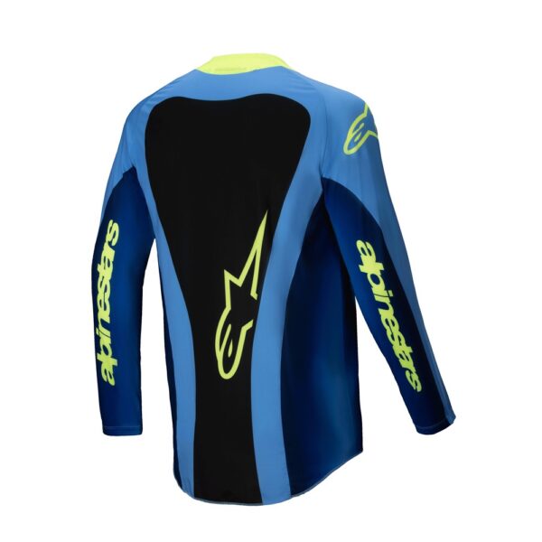 Techstar Melt Jersey Yellow Fluoro/Blue