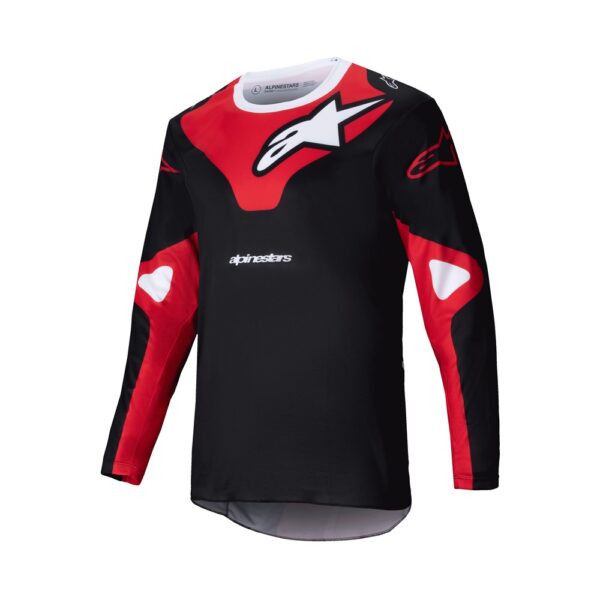 Racer Veil Jersey Black/Bright Red