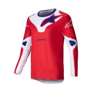 Racer Veil Jersey Bright Red/White