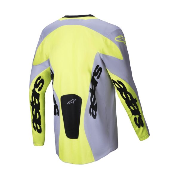 Racer Veil Jersey Grey/Yellow Fluoro