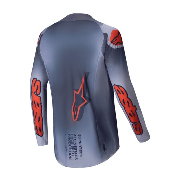 Supertech Lipan Jersey Gray/Orange Fluoro