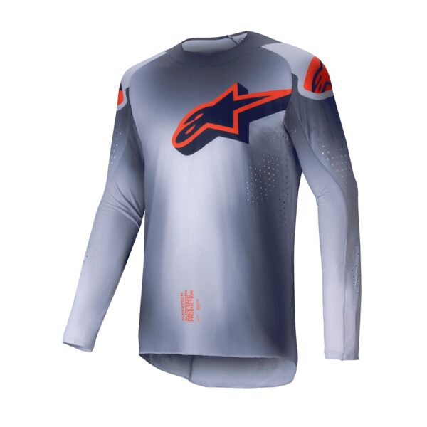 Supertech Lipan Jersey Gray/Orange Fluoro