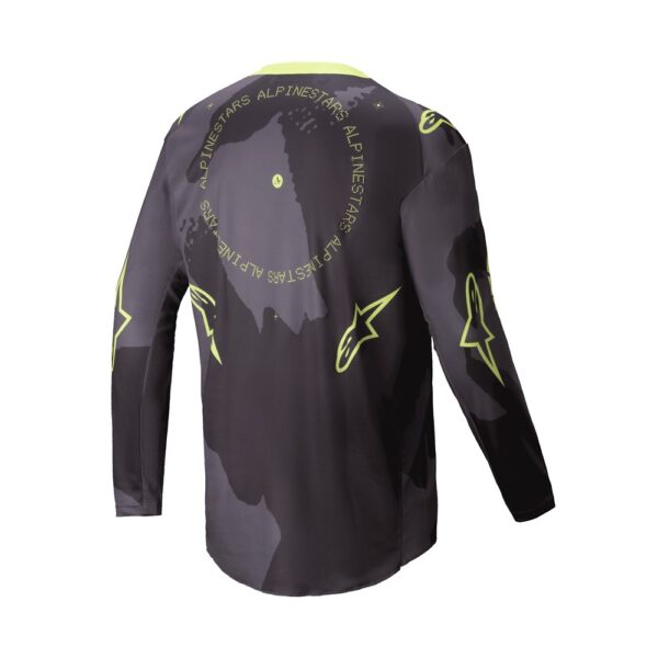 Racer Hollow Jersey Dark Grey/Yellow Fluoro