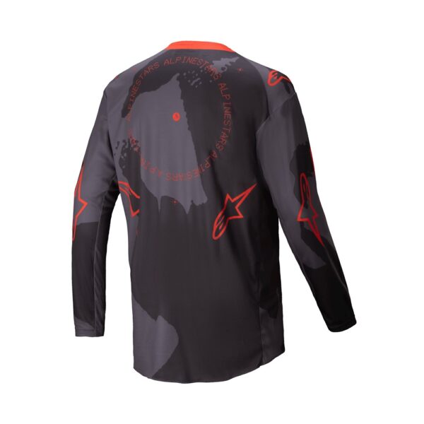 Racer Hollow Jersey Grey Camo/Orange Fluoro