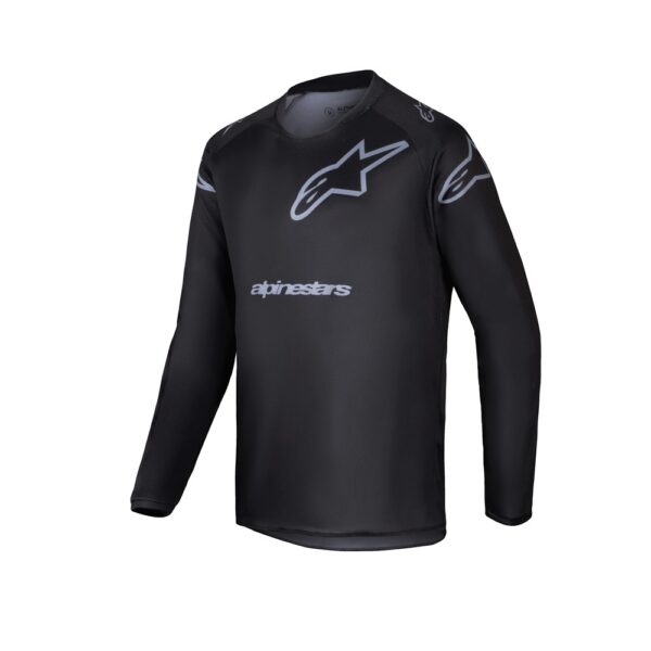 Youth Racer Graphite Jersey Black/Gray