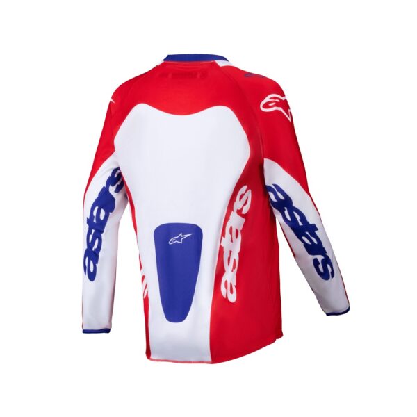 Youth Racer Veil Jersey Bright Red/White