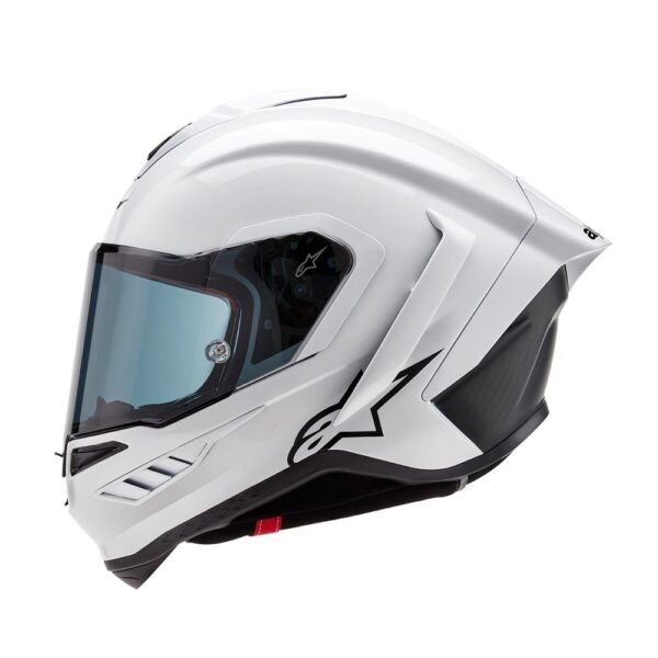 Supertech R10 Helmet Solid White Gloss/Matte Black