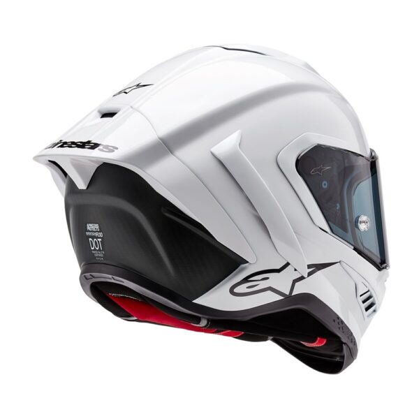 Supertech R10 Helmet Solid White Gloss/Matte Black