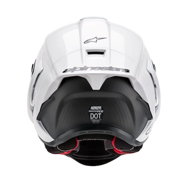 Supertech R10 Helmet Solid White Gloss/Matte Black