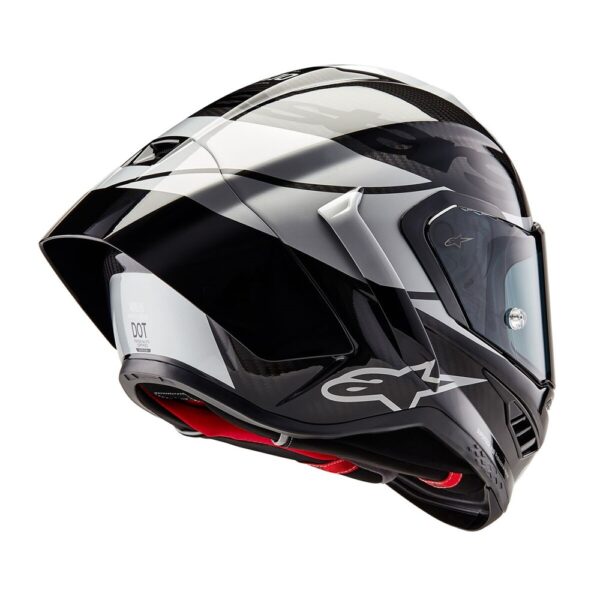 Supertech R10 Helmet Element Black Carbon/Silver/Black Gloss