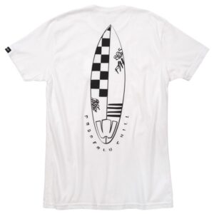 805 Quiver SS Tee, White - XX-Large