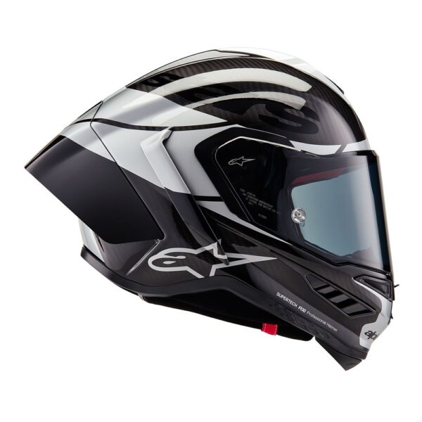 Supertech R10 Helmet Element Black Carbon/Silver/Black Gloss