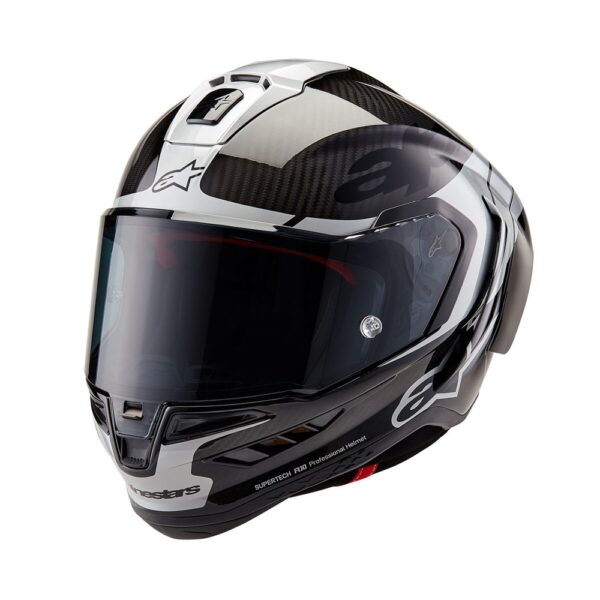 Supertech R10 Helmet Element Black Carbon/Silver/Black Gloss