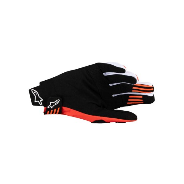 Techstar Gloves Black/Hot Orange