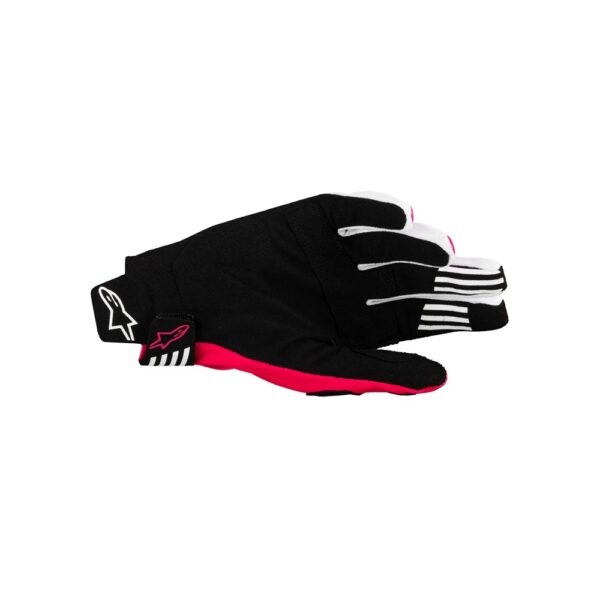 Techstar Gloves Black/Pink Fluoro