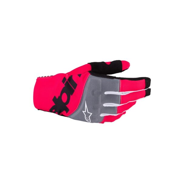 Techstar Gloves Black/Pink Fluoro