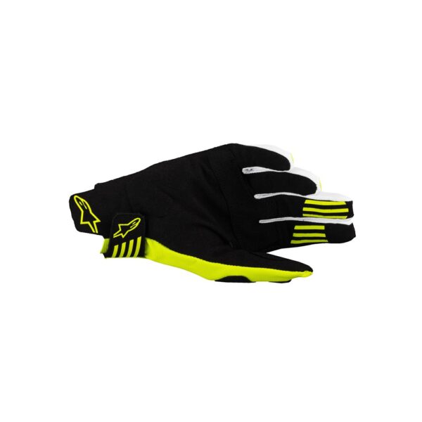 Techstar Gloves Black/Yellow Fluoro