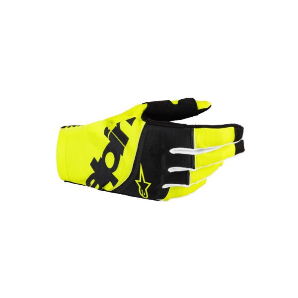 Techstar Gloves Black/Yellow Fluoro