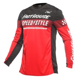 Grindhouse Akin Jersey, Red/Black - 2XL