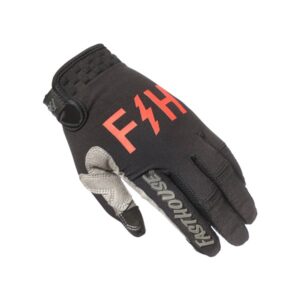 Youth Speed Style Akin Glove, Black/Red - Y X-Small