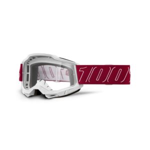 Accuri 2 Goggle Redline - Clear Lens