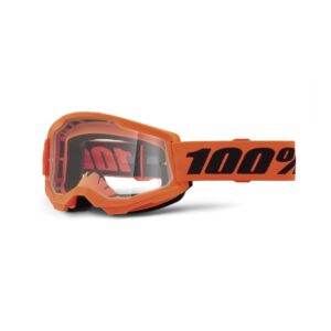 Strata 2 Youth Goggle Neon Orange - Clear Lens