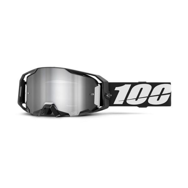 ARmatic Goggle Black - Mirror Silver Flash Lens