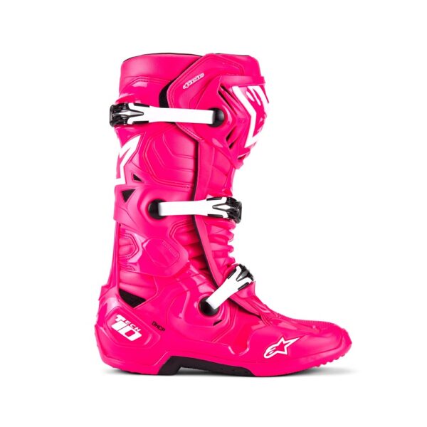 Tech-10 MX Boots Diva Pink/White