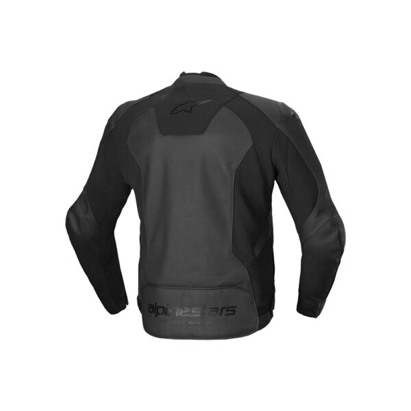 Faster v3 Leather Jacket Black/Black