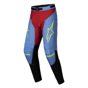 Racer Ocuri Pants Blue/Red/Yellow Fluoro