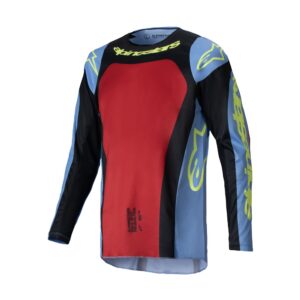 Racer Ocuri Jersey Blue/Red/Yellow Fluoro