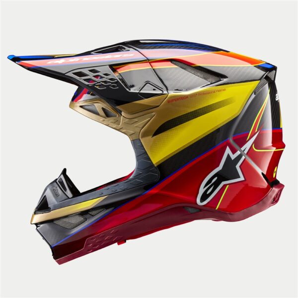 Supertech S-M10 Era Gold/Yellow/Rio Red Gloss