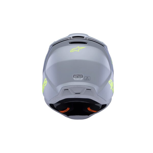 S-M3 Youth Helmet Radium Gray/Black/Yellow Fluoro Matte