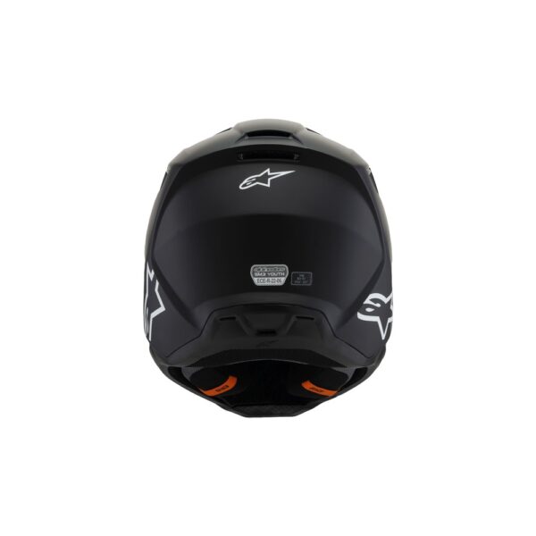 S-M3 Youth Helmet Solid Black Matte