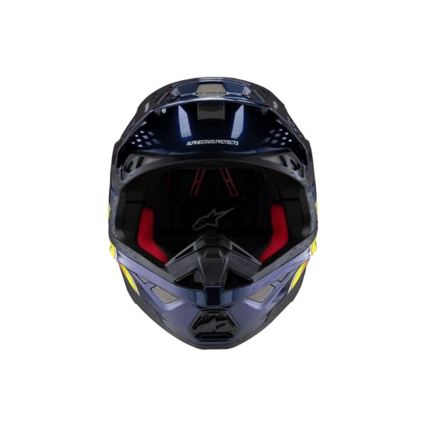 Supertech S-M10 TLD Edition Dark Blue/Orange/Yellow Fluoro/Red Gloss