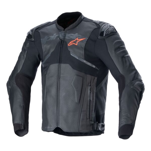 Atem v5 Leather Jacket Black