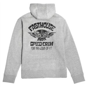 Love Of It Hooded Zip-up Fleece Heather Grey X-Large