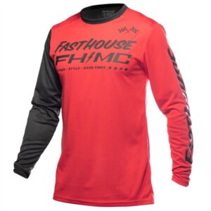 Carbon Method LS Jersey, Red/Black - XX-Large