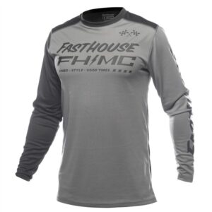 Carbon Method LS Jersey, Gray/Black - XX-Large