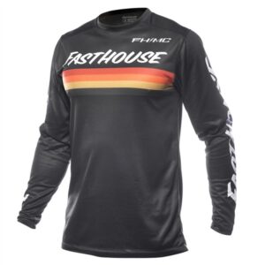 Carbon Force LS Jersey, Black - X-Large